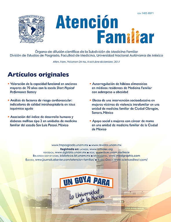 Go to journal home page - Atención Familiar